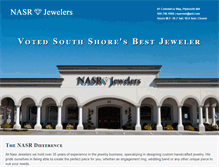 Tablet Screenshot of nasrjewelersplymouth.com